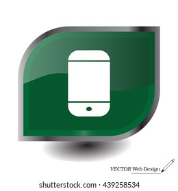 smartphone icon,vector illustration