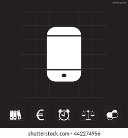 smartphone icon,vector illustration
