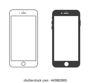 Smartphone icon.Vector illustration