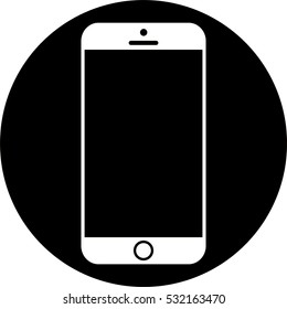 smartphone icon,vector illustration