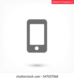 smartphone icon,vector illustration