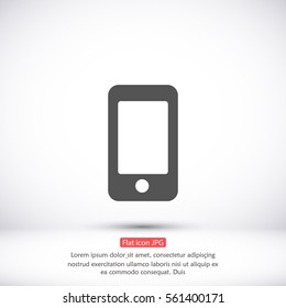 smartphone icon,vector illustration