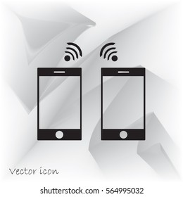 Smartphone icon,vector illustration