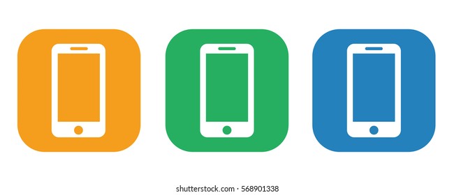 Smartphone icon,Vector illustration