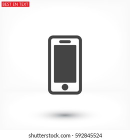 smartphone icon,vector illustration