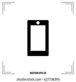 smartphone icon,vector illustration