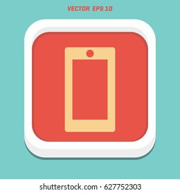 smartphone icon,vector illustration