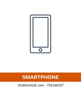 smartphone icon,vector illustration