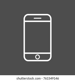 smartphone icon,vector illustration