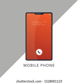 Smartphone icon,vector illustration. Concept of flat icon