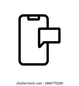 smartphone icon,vector illustration logo illustration simple design, perfect for all project