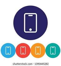 smartphone icon,vector illustration , lorem ipsum Flat design