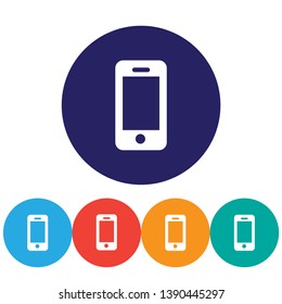 smartphone icon,vector illustration , lorem ipsum Flat design