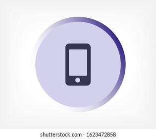 smartphone icon,vector illustration , lorem ipsum Flat design