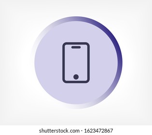 smartphone icon,vector illustration , lorem ipsum Flat design