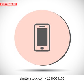 smartphone icon,vector illustration , lorem ipsum Flat design