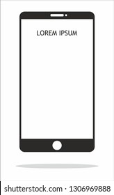 smartphone icon,vector illustration Mobile 