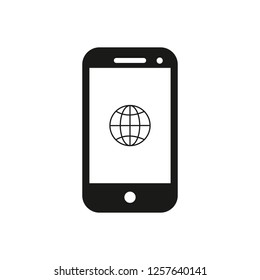 smartphone icon,vector illustration - Vector 