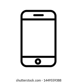 smartphone icon,vector illustration.Phone vector icon