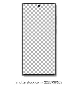 Smartphone isolated. Smartphone, mobile phone. Realistic vector illustration.