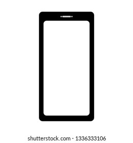 smartphone isolated on white background. vector illustration