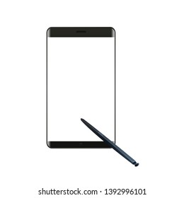  Smartphone isolated on white background