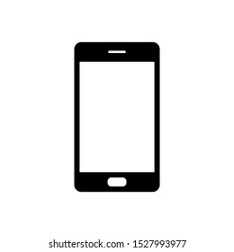 Smartphone isolated on white background
