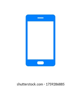 Smartphone aislado en fondo blanco