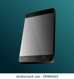 Smartphone isolated, vector illustration