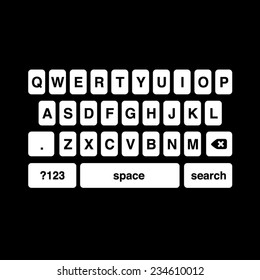 smartphone keyboard 