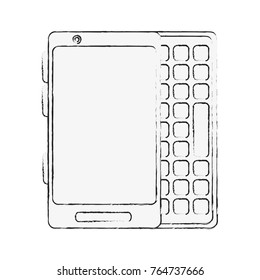 Smartphone with keyboard