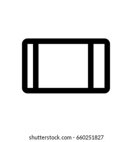 smartphone landscape mode