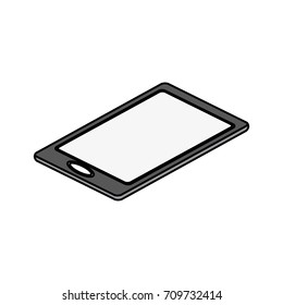 smartphone laying icon image 