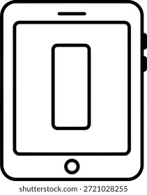 Smartphone mit einem Lichtschalter auf dem Bildschirm