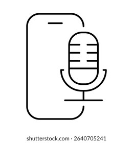 Smartphone Line Editable Stroke Icon. Mobile Phone Functions, Settings, Technology, Apps, Security, Shopping, Mobile Wallet, Marketing, Promotion, Communication Vector Illustration