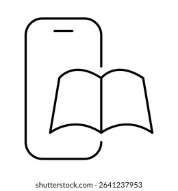Smartphone Line Editable Stroke Icon. Mobile Phone Functions, Settings, Technology, Apps, Security, Shopping, Mobile Wallet, Marketing, Promotion, Communication Vector Illustration