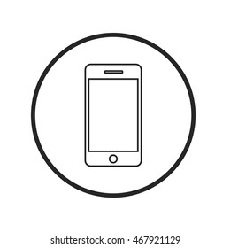 Smartphone line icon