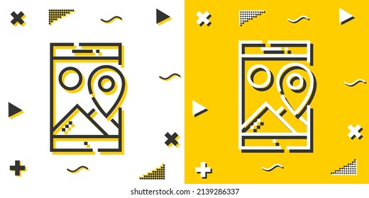 smartphone line icon. Simple outline style.smartphone linear sign. Vector illustration isolated on white background. Editable stroke EPS 10