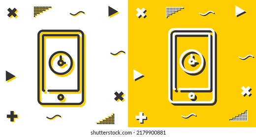 smartphone line icon. Simple outline style.smartphone linear sign. Vector illustration isolated on white background. Editable stroke EPS 10