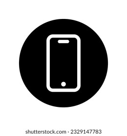 Vector de icono de línea Smartphone. Teléfono móvil, símbolo de teléfono móvil