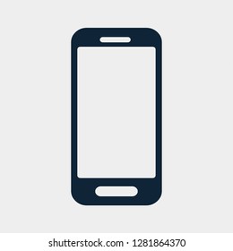 smartphone line icon vector illustration