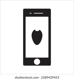 smartphone line new vector icon