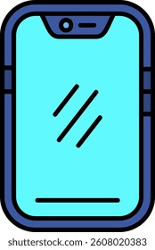 Smartphone Line vector Icon Design