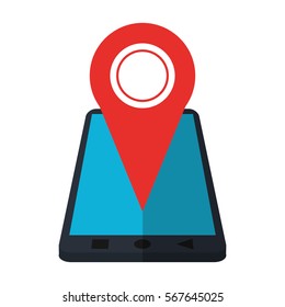 smartphone location pin map gps