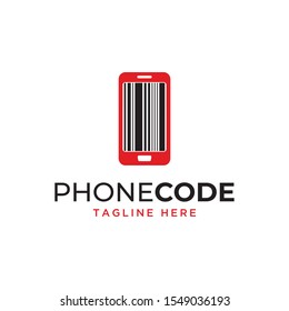Smartphone logo design template.Phone technology symbol