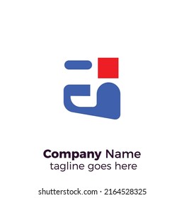 ilustración vectorial de diseño de logotipo de smartphone