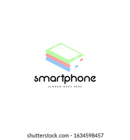 Smartphone Logo Design Vector Template