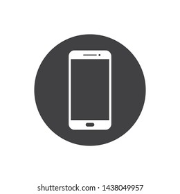 smartphone logo icon. vector illustration. design template.