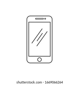 plantilla de diseño de ilustración vectorial del logotipo de smartphone