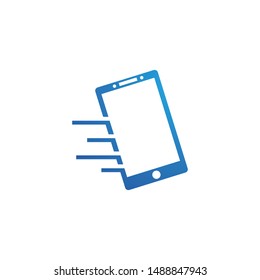 Smartphone logo illustration vector design